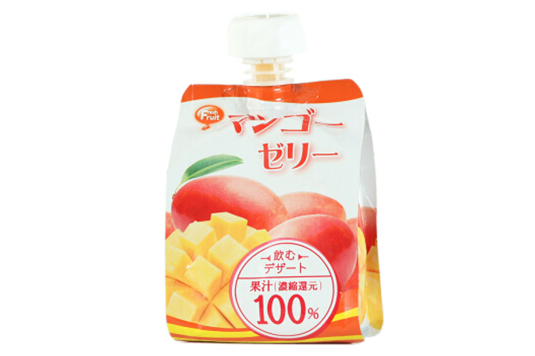 日本星宇果太郎0卡零卡可吸100%果汁果冻(芒果味)
